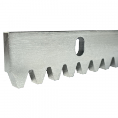 Рейка оцинкованная стальная зубчатая 6 мм Рейка оцинкованная стальная зубчатая 6 мм